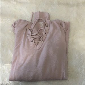American eagle pink long sleeve